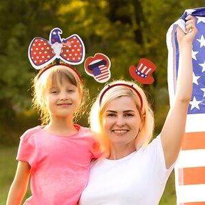 3PCS , NEW !Patriotic Headband Set
